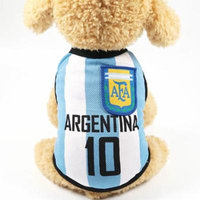 Pet Vest,Legendog Nation Team Name Printed Dog Casual Apparel Puppy Vest Pet Clothing for Soccer Games