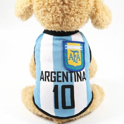 Pet Vest,Legendog Nation Team Name Printed Dog Casual Apparel Puppy Vest Pet Clothing for Soccer Games