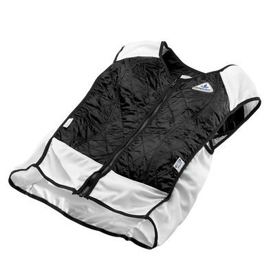 TechKewl Hybrid Sport Cooling Vest Black Small