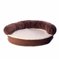 Carolina Pet 011180 Ortho Sleeper Bolster Bed - Chocolate, Small
