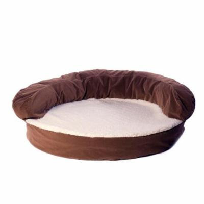 Carolina Pet 011180 Ortho Sleeper Bolster Bed - Chocolate, Small