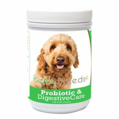Healthy Breeds 840235164951 Goldendoodle Probiotic & Digestive Care Soft Chews for Dogs