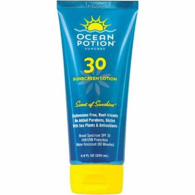 6 Pack - Ocean Potion Spf#30 Sunscreen Lotion Scent Of Sunshine 6.8 oz