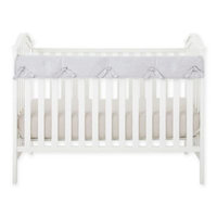 Babee Talk Eco-Teether Crib Rail Guard Cover, Gray