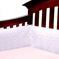 Ubimed Lilac Lifenest Padded Breathable Mesh Bumper