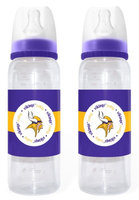 Cd Minnesota Vikings Baby Bottles - 2 Pack