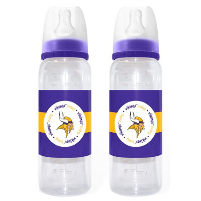 Cd Minnesota Vikings Baby Bottles - 2 Pack