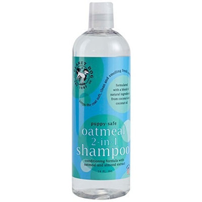 Planet Dog All-Natural Oatmeal 2-in-1 Shampoo, 16-Ounce