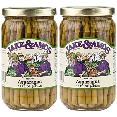 Dv Foods Jake and Amos Pickled Asparagus - 2 - 16 oz. Jars
