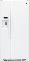 GE GSE23GGKWW 22.5 Cu. Ft. White Side-By-Side Refrigerator - Energy Star