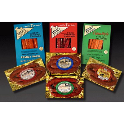 Bryant Meats Bryant's Thrifty Smoked Sausage 4 Lb