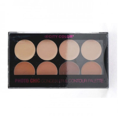 (6 Pack) CITY COLOR Photo Chic Concealer & Contour Palette
