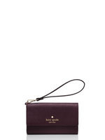 Women's Kate Spade New York 'Cedar Street' Iphone 6 Leather Wristlet - Beige