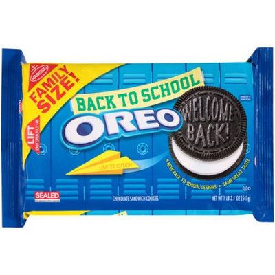 Nabisco Oreo Sandwich Cookies Chocolate Back to School