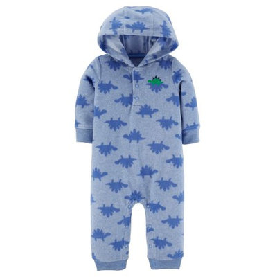 Child of Mine by Carter's Newborn Baby Boy Longsleeve One Piece Playwear Outfit