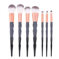 7 Pcs Unicorn Diamond Makeup Brush Set Powder Eyeshadow Blending Cosmetic Make Up Tool Professional Natural Beauty Palettes Magnificent Popular Eyes...