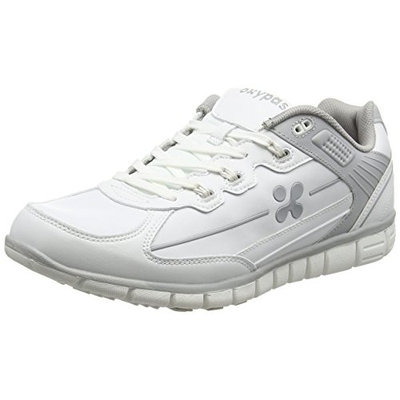 Oxypas Henny, Men's Safety Shoes, White (Nav), 10.5 UK