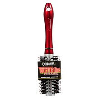 Conair Brush Tourmaline Ceramic Round Medium Red 1.0 ea(pack of 6)