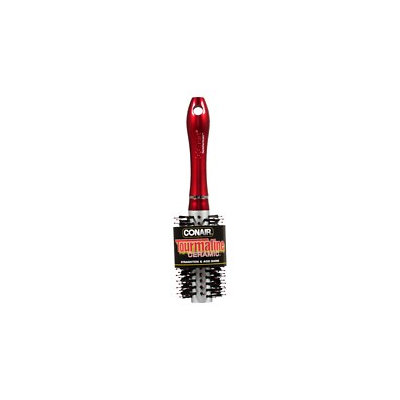 Conair Brush Tourmaline Ceramic Round Medium Red 1.0 ea(pack of 6)