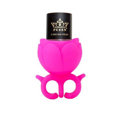 Pueen Nail Polish Holder Ring, Pink