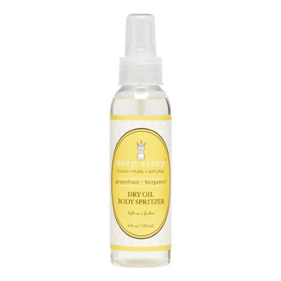 Deep Steep Dry Oil Body Spritzer Grapefruit Bergamot - 4 fl oz