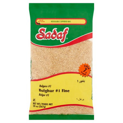 Sadaf Foods. Sadaf Bulghur #1 Fine, 20 oz