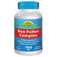 Nova Nutritions Bee Pollen Complex 1000 mg 120 Tablets
