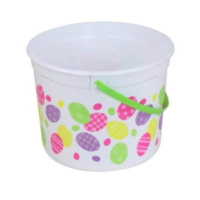 Olivet International Inc. Easter 5 quart White Eggs Bucket