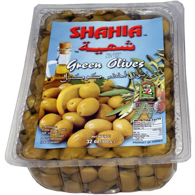 Tut's International Export & Import Co Shahia Green Olives, 8.8 oz