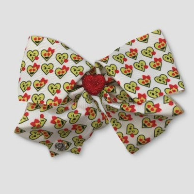 Girls' Nickelodeon JoJo Siwa Emoji Hearts Bow Hair Clip