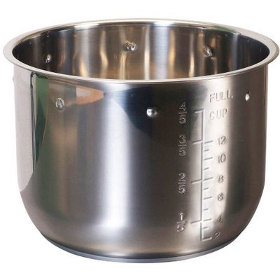 Maxi-matic, Usa Elite Platinum 6-Quart Stainless Steel Inner Pot, Stainless Steel