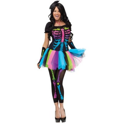 Funky Punk Bones Adult Halloween Costume