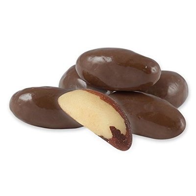 Albanese Confectionery Albanese Milk Chocolate Brazil Nuts, 10LBS