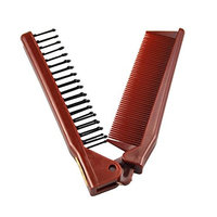 Hogudi Folding Comb for Hair Styling and Grooming Universal Comb for Man Hair Mustache and Beard