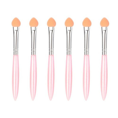 RNTOP 6Pcs Makeup Eye Shadow Eyeliner Brush Sponge Applicator Tool Makeup Tool