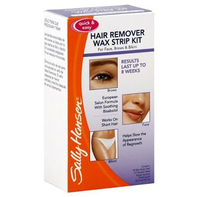 SALLY HANSEN Hair Remover Wax Strip Kit