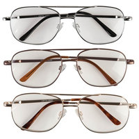 3 Pack Pilot Readers with Spring Hinge
