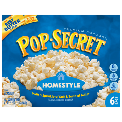 Snyders-lance Pop Secret Microwave Popcorn Homestyle