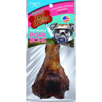 Carolina Pet Company Salmon Jerky Stuffed Femur