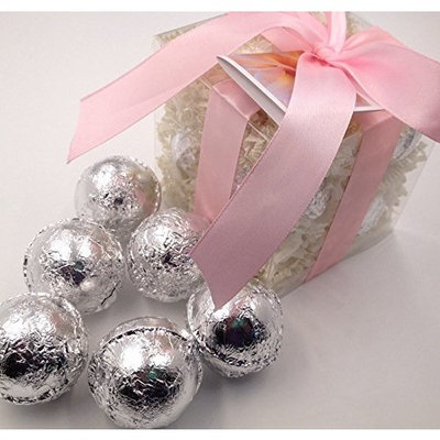 VANILLA LACE GIFT SET with 6 Bath Bomb Fizzies with Shea, Mango & Cocoa Butter, Ultra Moisturizing (14 Oz) Great for Dry Skin, All Skin Types (Vanilla...