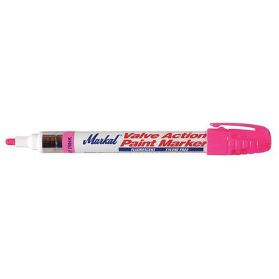 MARKAL 97053G Paint Marker, Fluorescent Pink