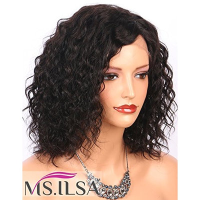 Short Curly Human Hair Wig with 3.5