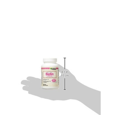 Nature's Wonder Biotin 10000mcg Quick Dissolve Tablets, 300 Count