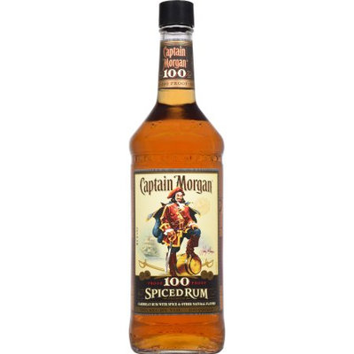 Captain Morgan Rum Co. CAPTAIN MORGAN 100 PROOF SPICED RUM 1LT