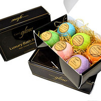 Bath Bombs – Gift set - For women, men and kids – Lush bath bombs – With surprise – Six unique luxury scents – made with our special mold – Relax, unwind and rejuvenate - with 30 day guarantee