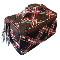 Vera Bradley Travel Cosmetic Bag in Minsk Plaid