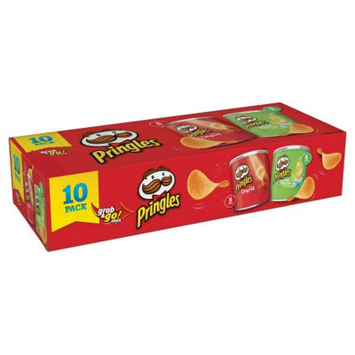Pringles® Grab & Go 2-Flavor Variety Pack (Org, Sco) Chips