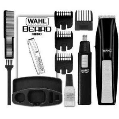 Wahl Wireless Men's Hair and Beard Trimmer Plus Bonus Ear/Nose Trimmer