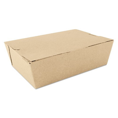 Sct ChampPak Carryout Boxes, 3lb, 7 3/4w x 5 1/2d x 2 1/2h, Brown