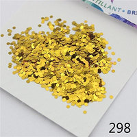 298 1mm Glitter Golden Series Nail Body Eye Shadow Craft